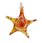 Star Ornament - Glass Art - Kingston Glass Studio - Blown Glass - Glass Blowing