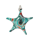 Star Ornament - Glass Art - Kingston Glass Studio - Blown Glass - Glass Blowing