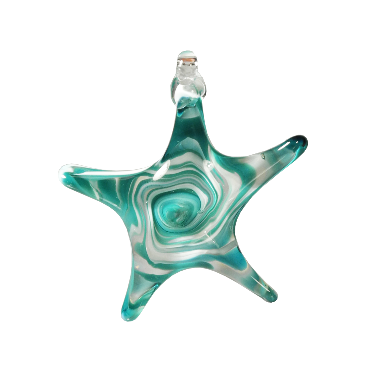 Star Ornament - Glass Art - Kingston Glass Studio - Blown Glass - Glass Blowing