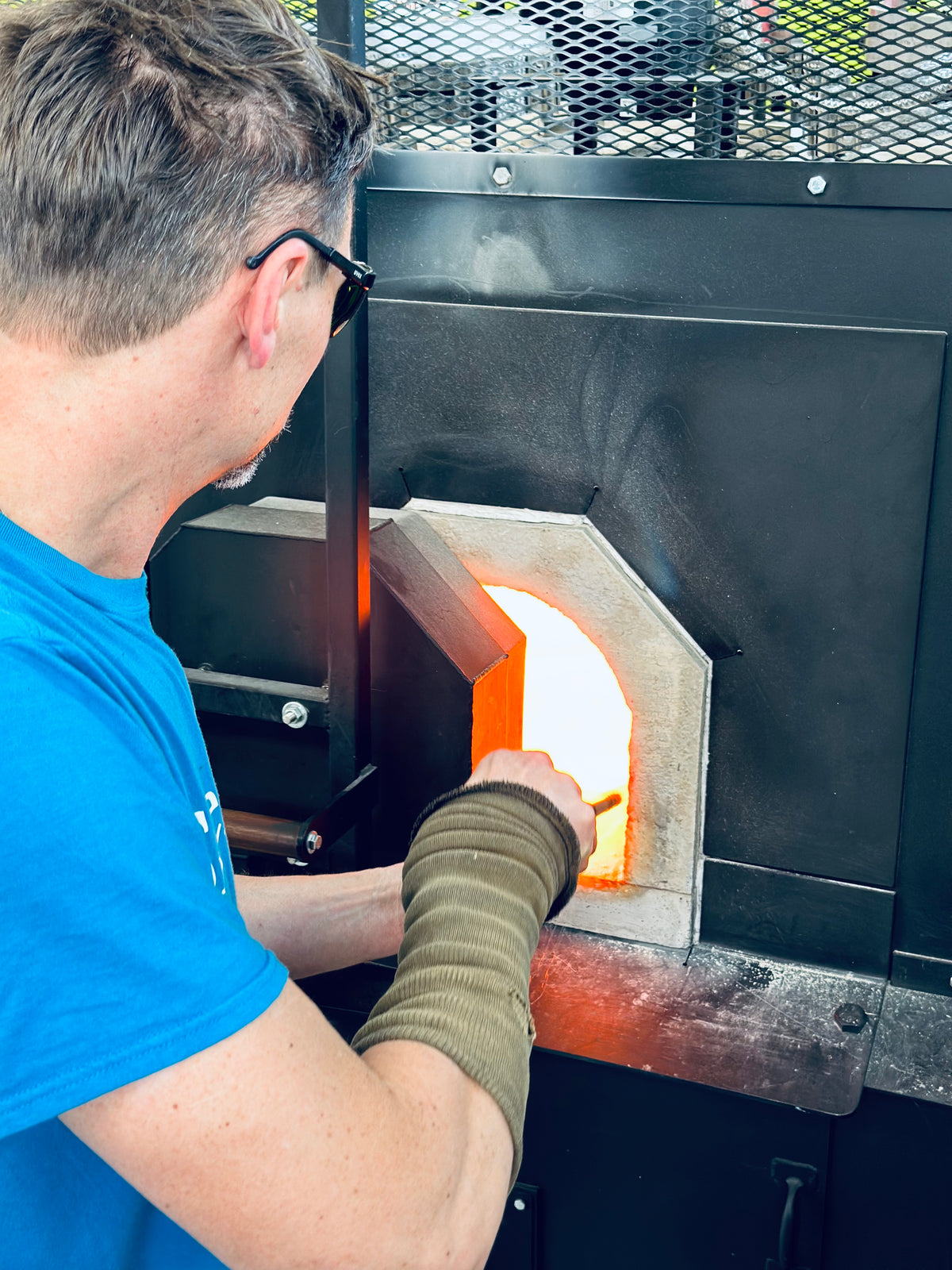 Handmade glass art from Kingston Glass Studio