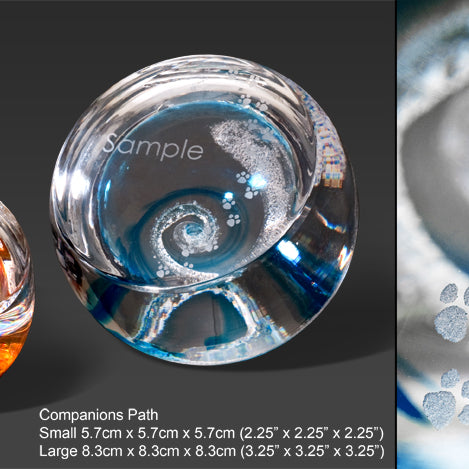 Companions Path - Eternalglass - Glass Art - Kingston Glass Studio - Blown Glass - Glass Blowing