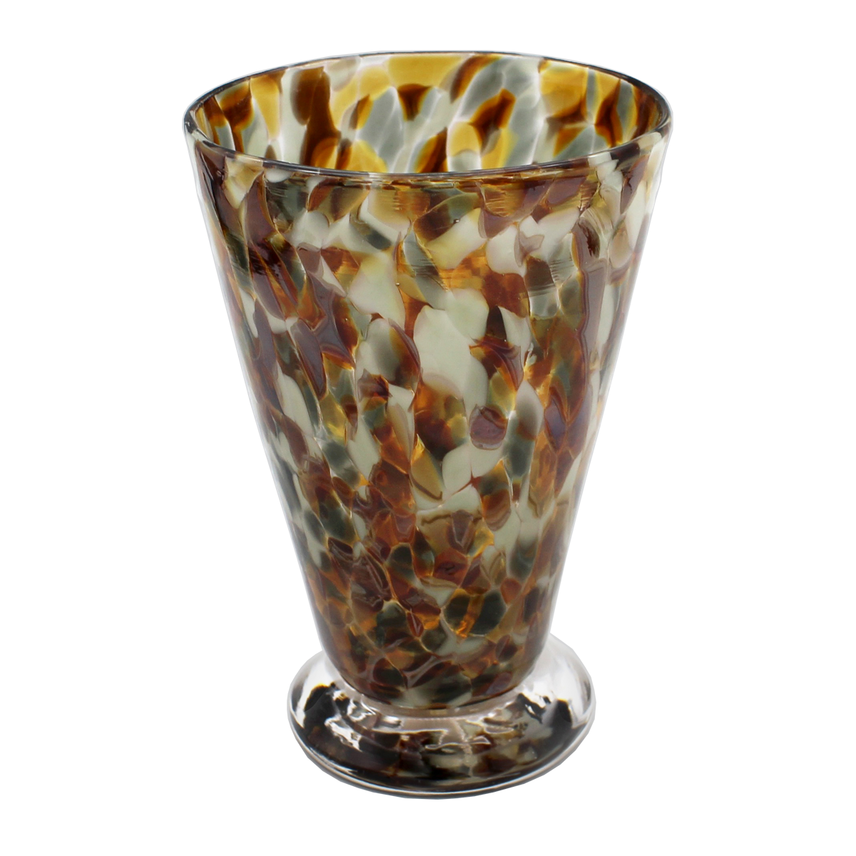 Neutral Speckle Cups - Glass Art - Kingston Glass Studio - Blown Glass - Glass Blowing