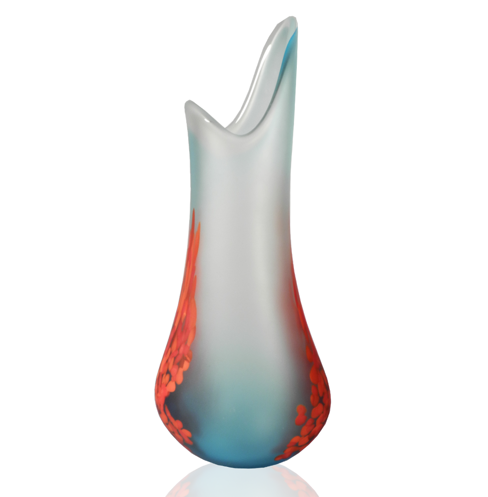 Bright Flava Vases - Glass Art - Kingston Glass Studio - Blown Glass - Glass Blowing