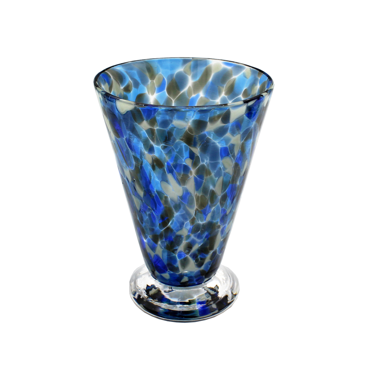 Neutral Speckle Cups - Glass Art - Kingston Glass Studio - Blown Glass - Glass Blowing