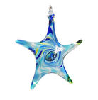 Star Ornament - Glass Art - Kingston Glass Studio - Blown Glass - Glass Blowing