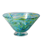 Bright Starry Bowls - Glass Art - Kingston Glass Studio - Blown Glass - Glass Blowing