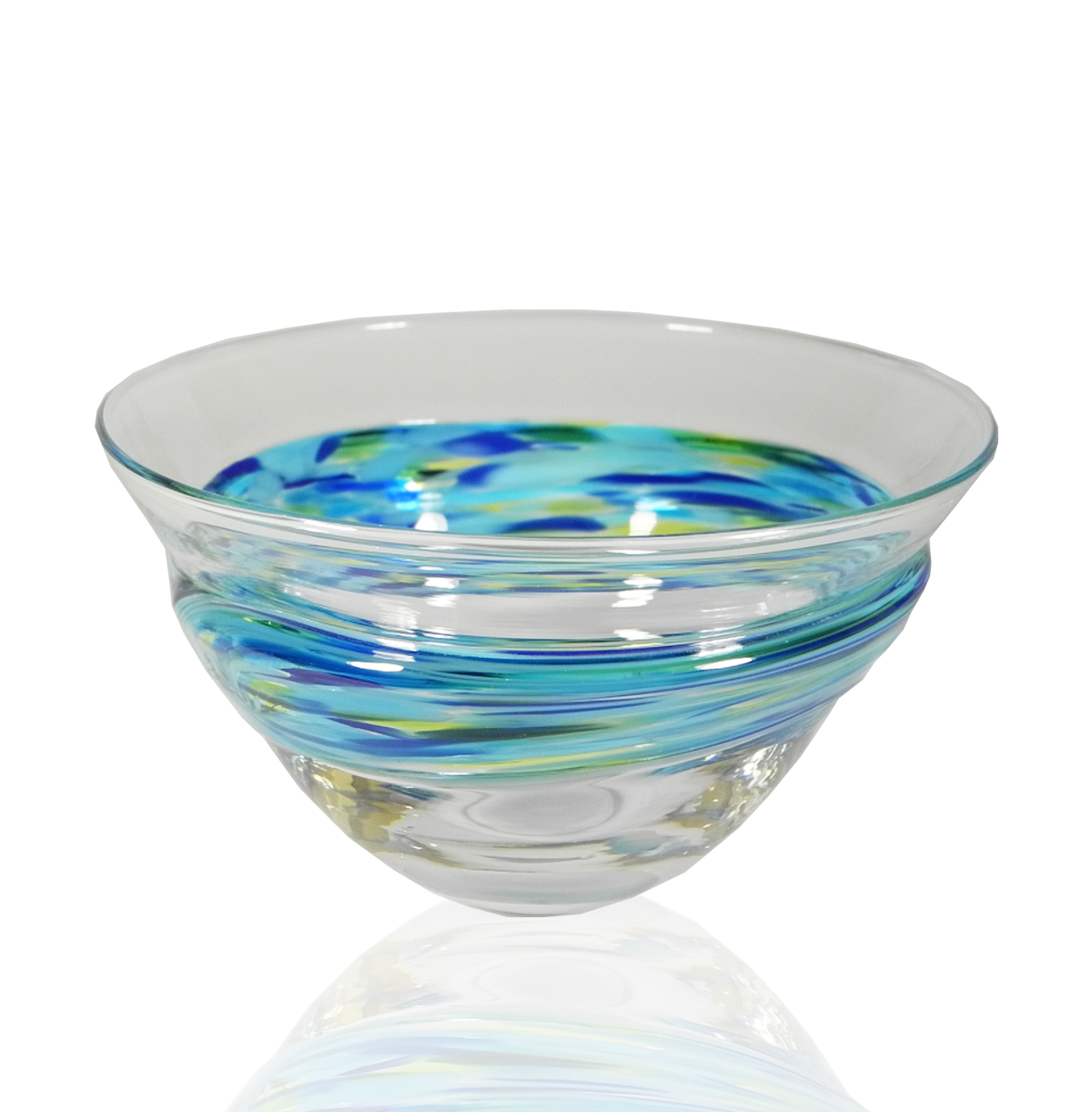 Wrap Bowls - Glass Art - Kingston Glass Studio - Blown Glass - Glass Blowing