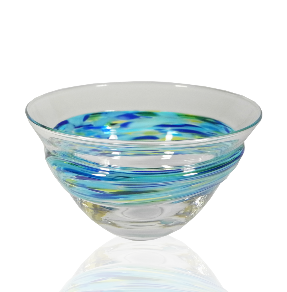 Wrap Bowls - Glass Art - Kingston Glass Studio - Blown Glass - Glass Blowing