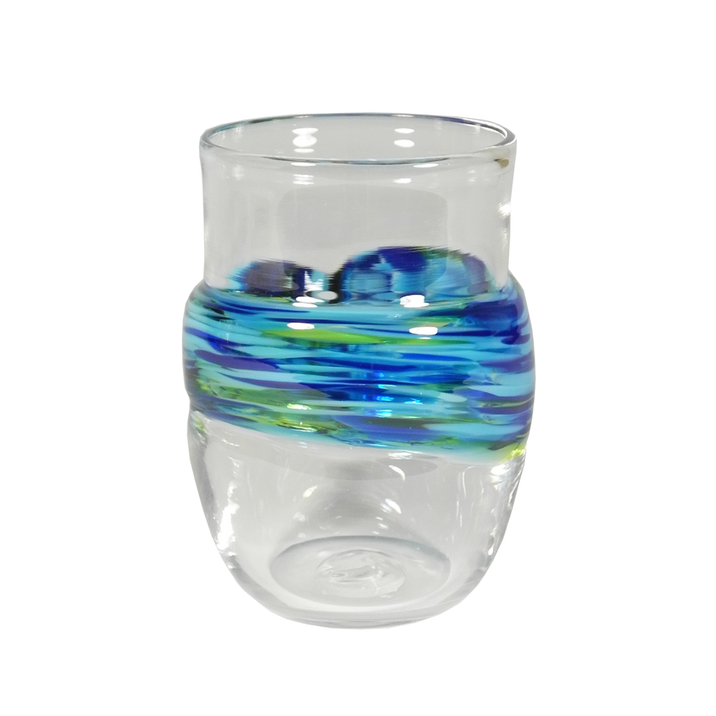 Wrap Cup - Glass Art - Kingston Glass Studio - Blown Glass - Glass Blowing