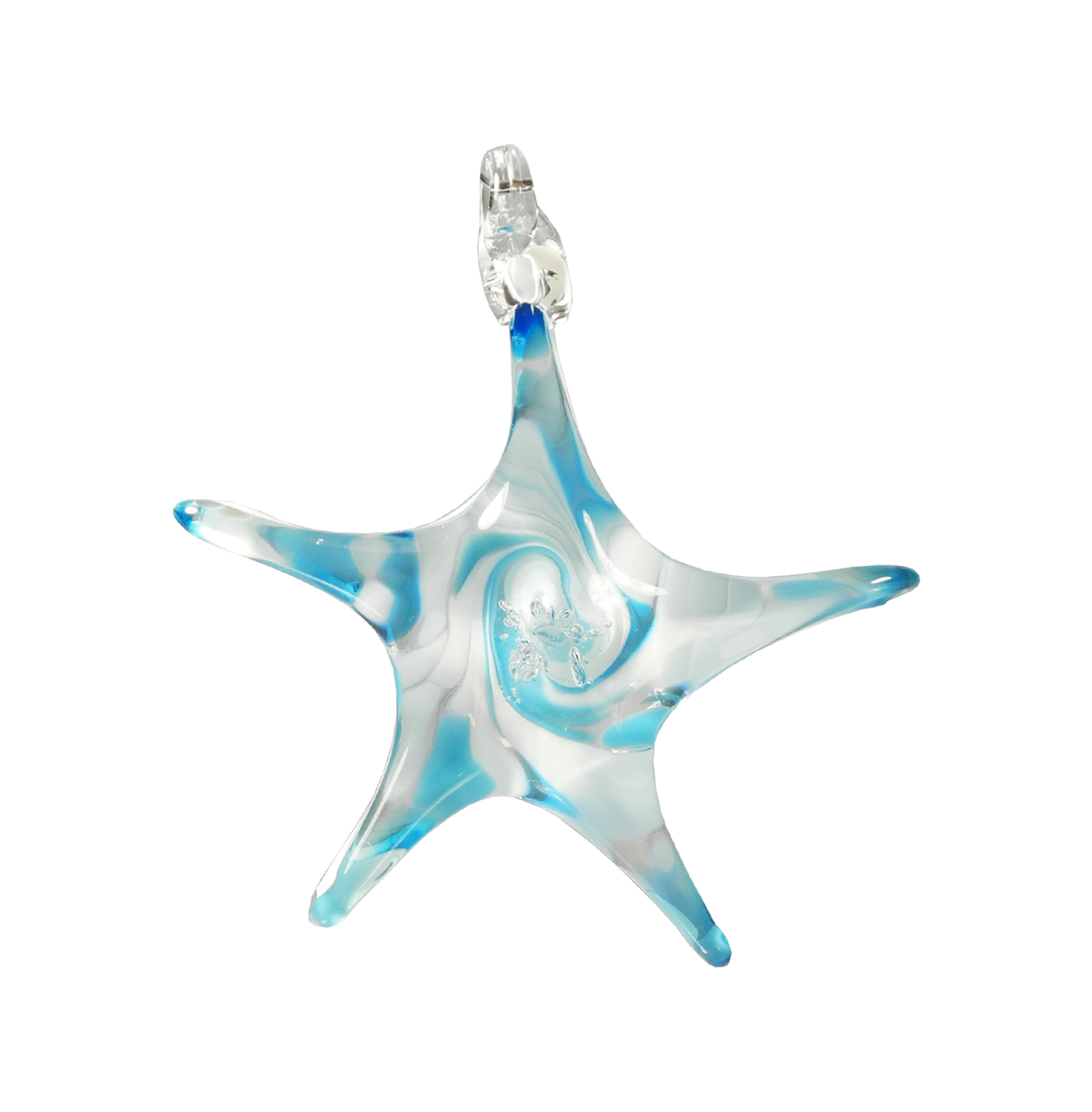 Star Ornament - Glass Art - Kingston Glass Studio - Blown Glass - Glass Blowing