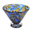 Neutral Speckle Dessert Cups - Glass Art - Kingston Glass Studio - Blown Glass - Glass Blowing