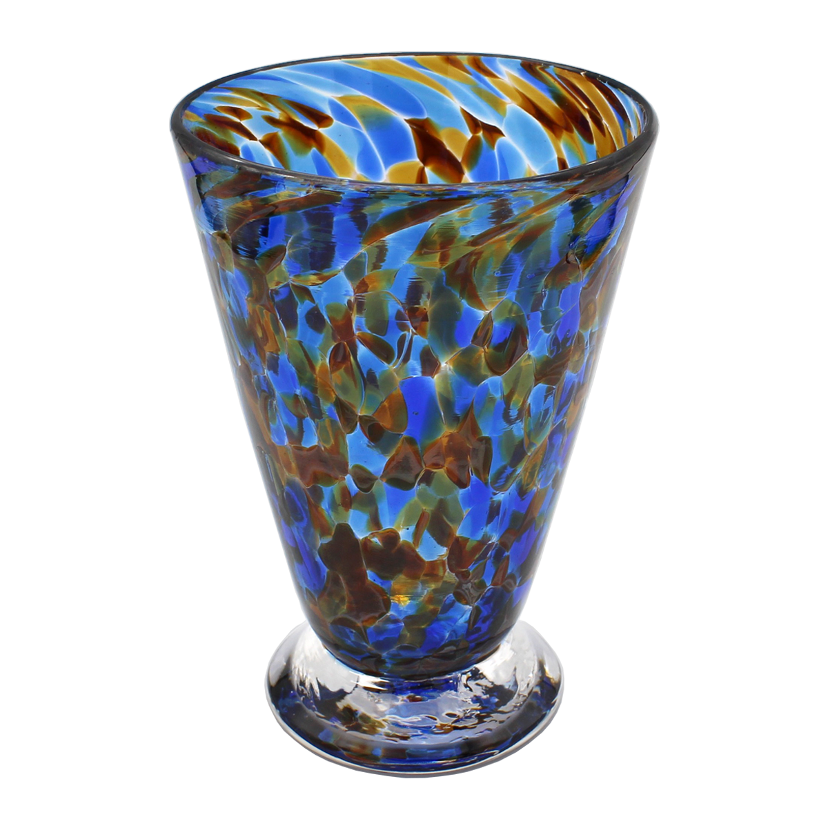 Neutral Speckle Cups - Glass Art - Kingston Glass Studio - Blown Glass - Glass Blowing