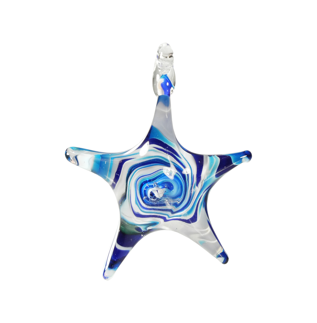 Star Ornament - Glass Art - Kingston Glass Studio - Blown Glass - Glass Blowing