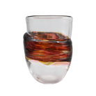 Neutral Wrap Cup - Glass Art - Kingston Glass Studio - Blown Glass - Glass Blowing