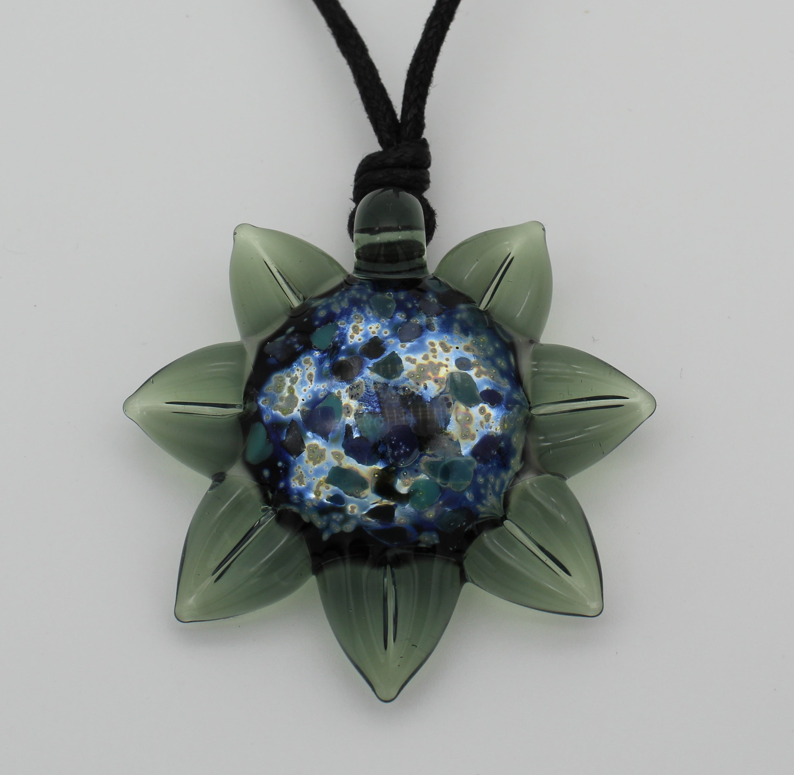 Sunflower Pendants - Glass Art - Kingston Glass Studio - Blown Glass - Glass Blowing