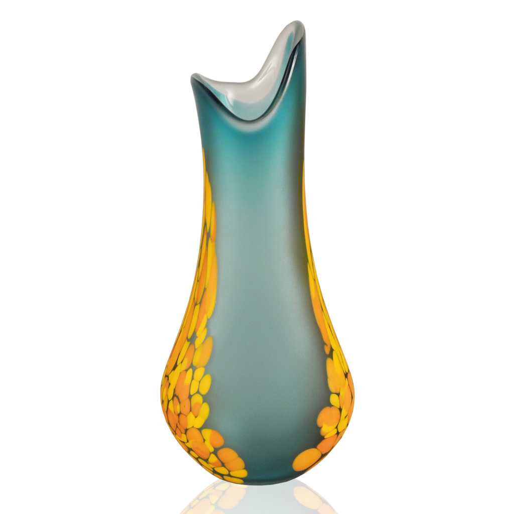 Bright Flava Vases - Glass Art - Kingston Glass Studio - Blown Glass - Glass Blowing