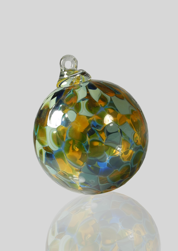 Ball Ornament - Glass Art - Kingston Glass Studio - Blown Glass - Glass Blowing