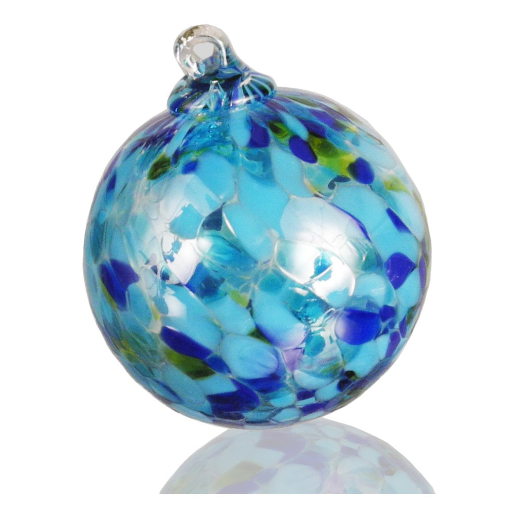 Ball Ornament - Glass Art - Kingston Glass Studio - Blown Glass - Glass Blowing
