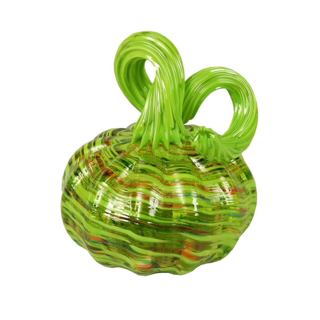 Bright Pumpkins - Glass Art - Kingston Glass Studio - Blown Glass - Glass Blowing