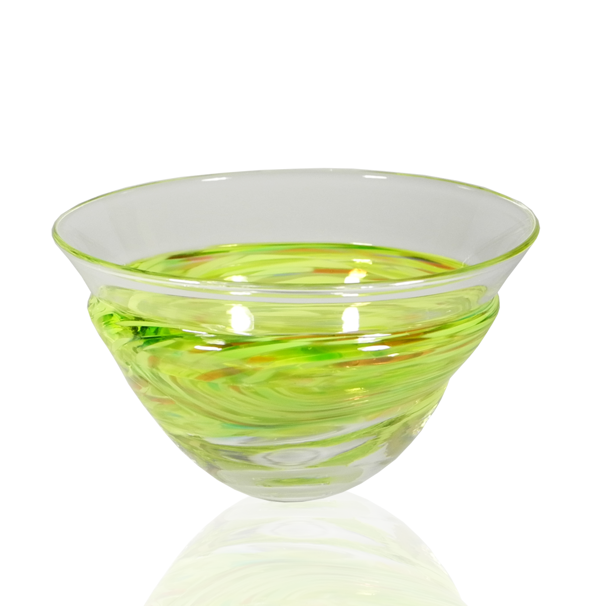 Wrap Bowls - Glass Art - Kingston Glass Studio - Blown Glass - Glass Blowing