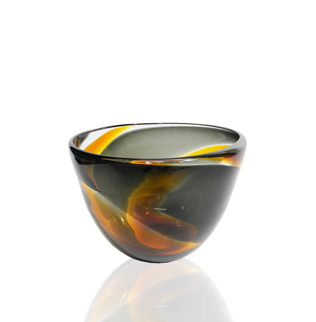Swirl Bowls - Glass Art - Kingston Glass Studio - Blown Glass - Glass Blowing