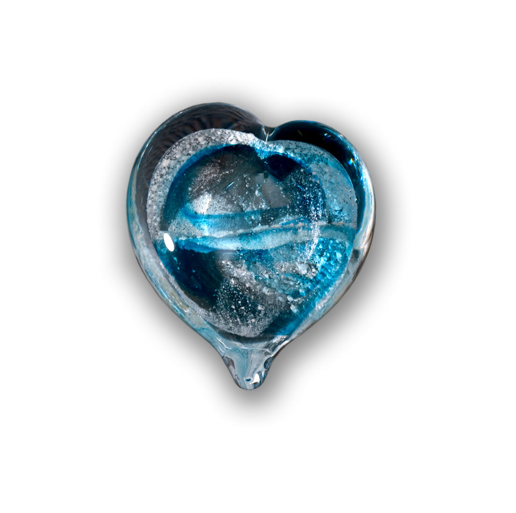 Companions Heart - Eternalglass - Glass Art - Kingston Glass Studio - Blown Glass - Glass Blowing
