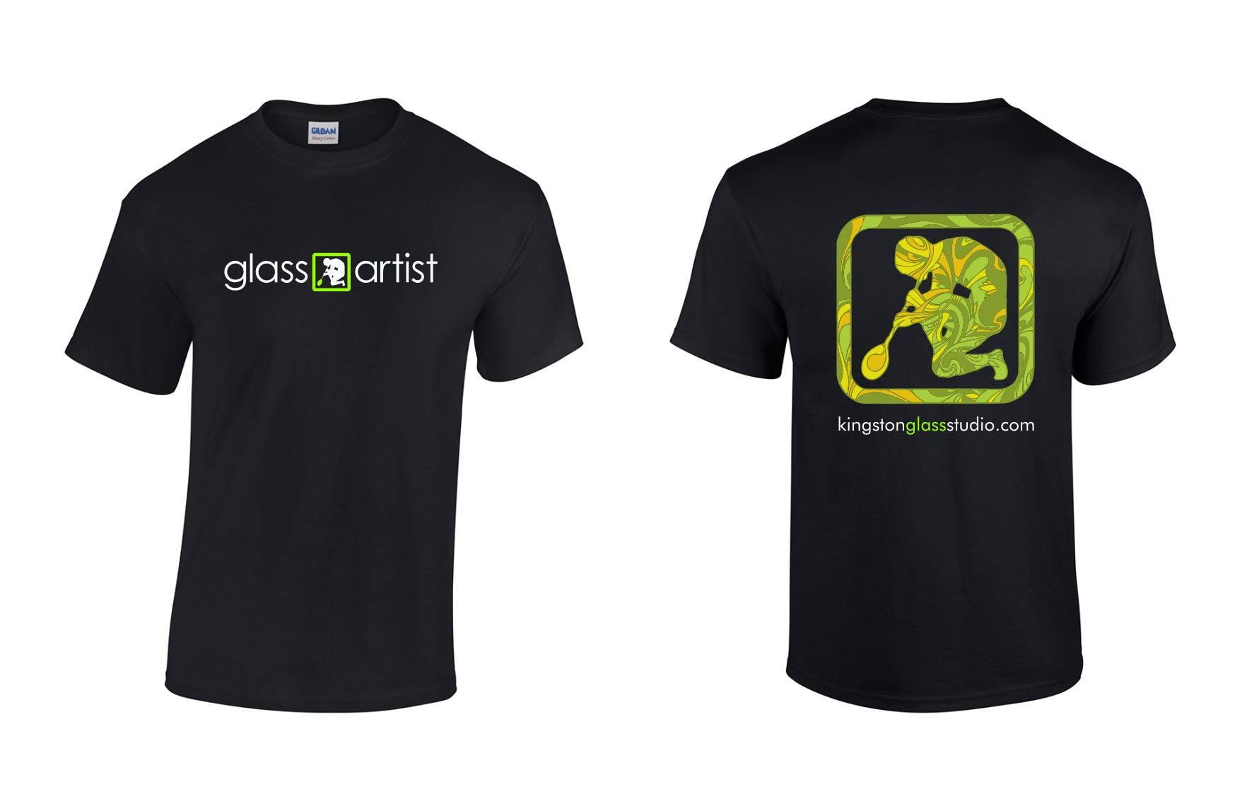 Glass Artist T-Shirt (unisex) - Glass Art - Kingston Glass Studio - Blown Glass - Glass Blowing