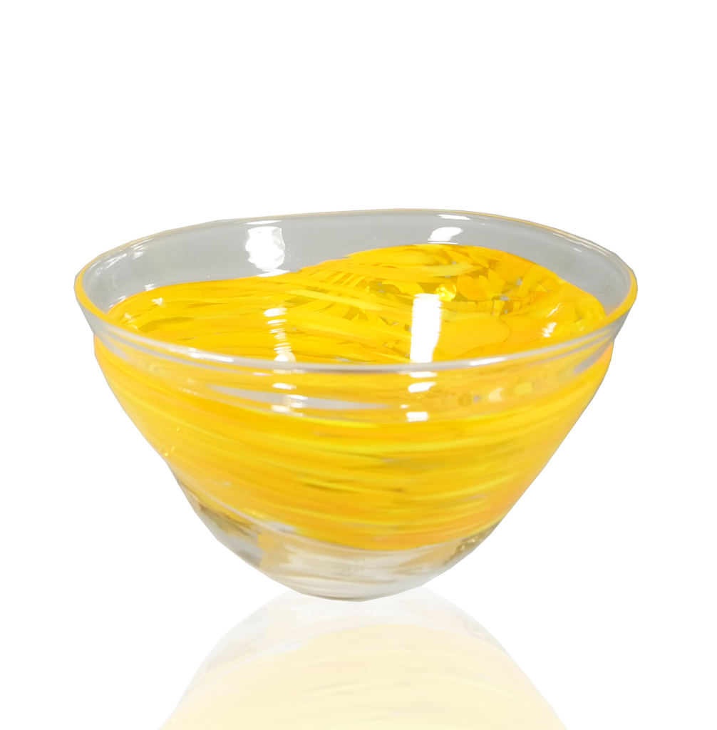 Wrap Bowls - Glass Art - Kingston Glass Studio - Blown Glass - Glass Blowing