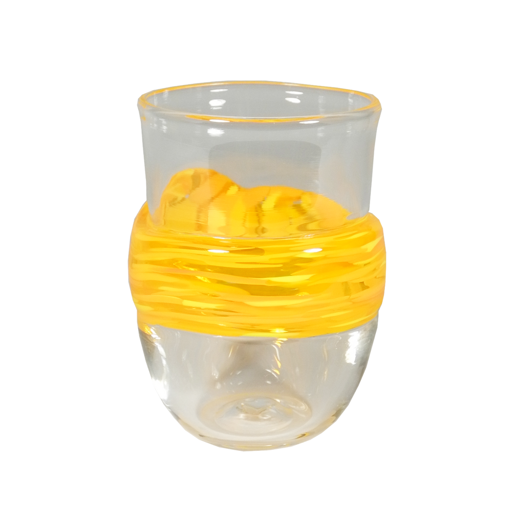 Wrap Cup - Glass Art - Kingston Glass Studio - Blown Glass - Glass Blowing