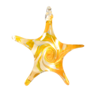 Star Ornament - Glass Art - Kingston Glass Studio - Blown Glass - Glass Blowing