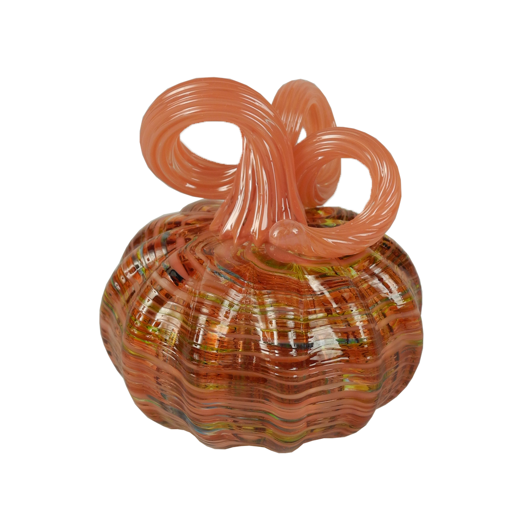 Bright Pumpkins - Glass Art - Kingston Glass Studio - Blown Glass - Glass Blowing