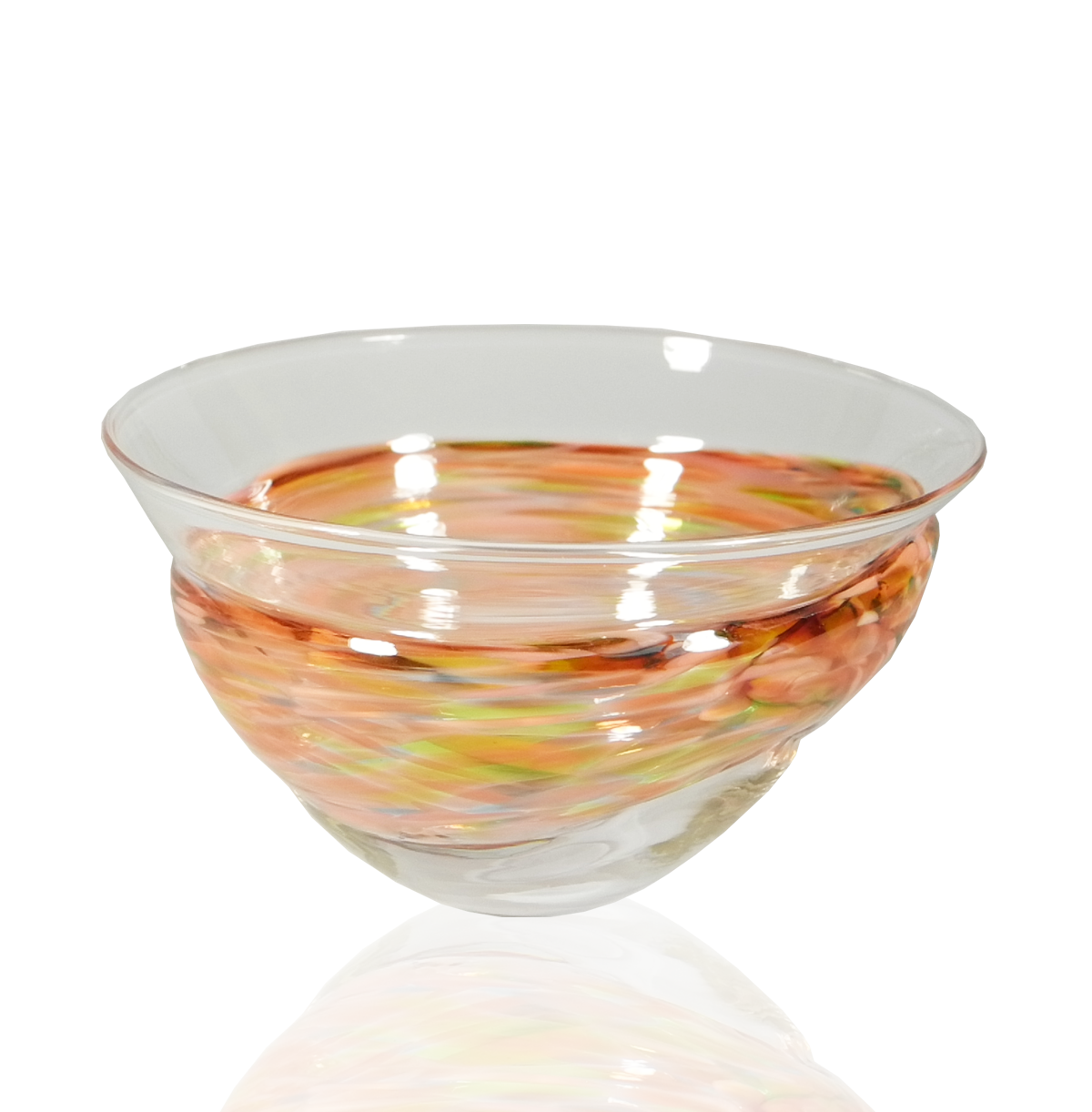 Wrap Bowls - Glass Art - Kingston Glass Studio - Blown Glass - Glass Blowing