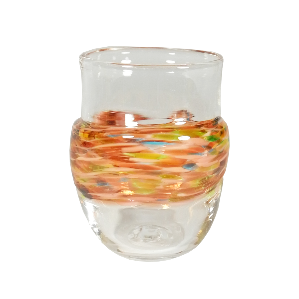 Wrap Cup - Glass Art - Kingston Glass Studio - Blown Glass - Glass Blowing