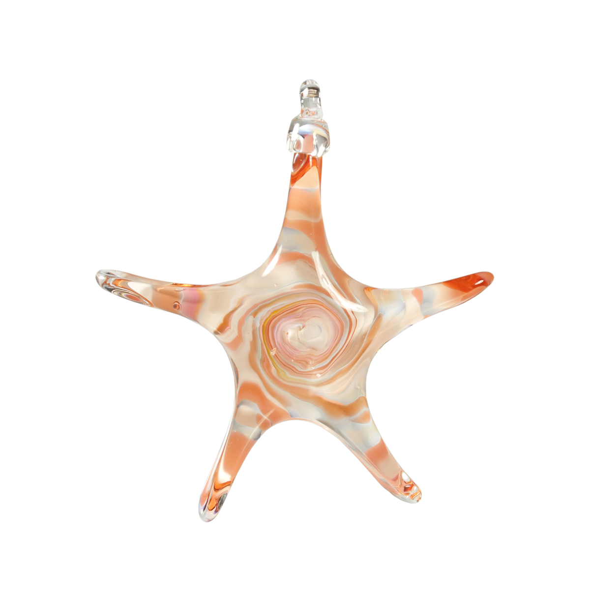 Star Ornament - Glass Art - Kingston Glass Studio - Blown Glass - Glass Blowing