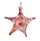 Star Ornament - Glass Art - Kingston Glass Studio - Blown Glass - Glass Blowing