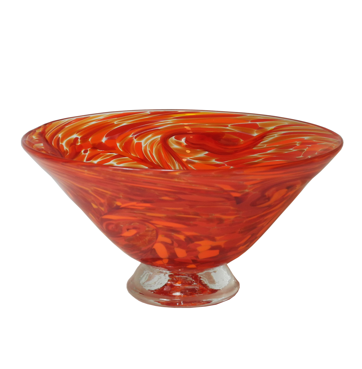 Bright Starry Bowls - Glass Art - Kingston Glass Studio - Blown Glass - Glass Blowing