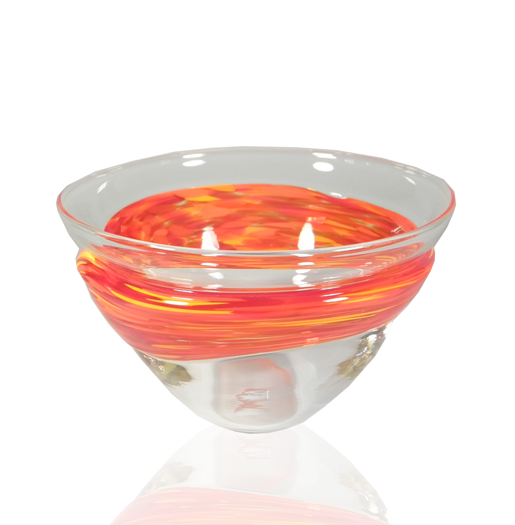 Wrap Bowls - Glass Art - Kingston Glass Studio - Blown Glass - Glass Blowing