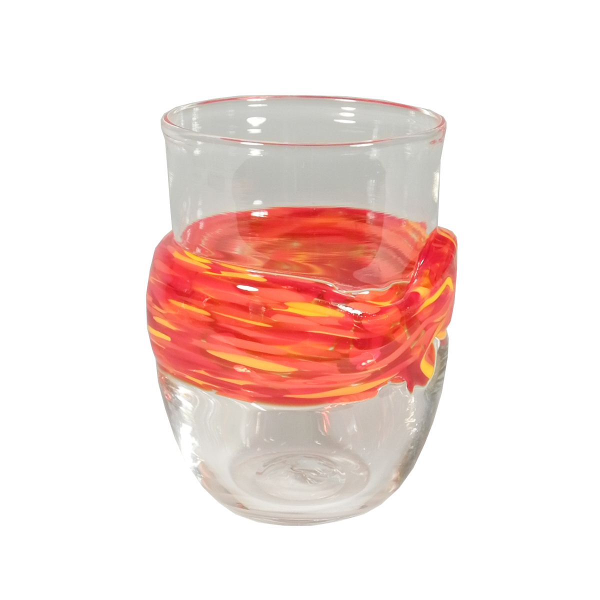 Wrap Cup - Glass Art - Kingston Glass Studio - Blown Glass - Glass Blowing