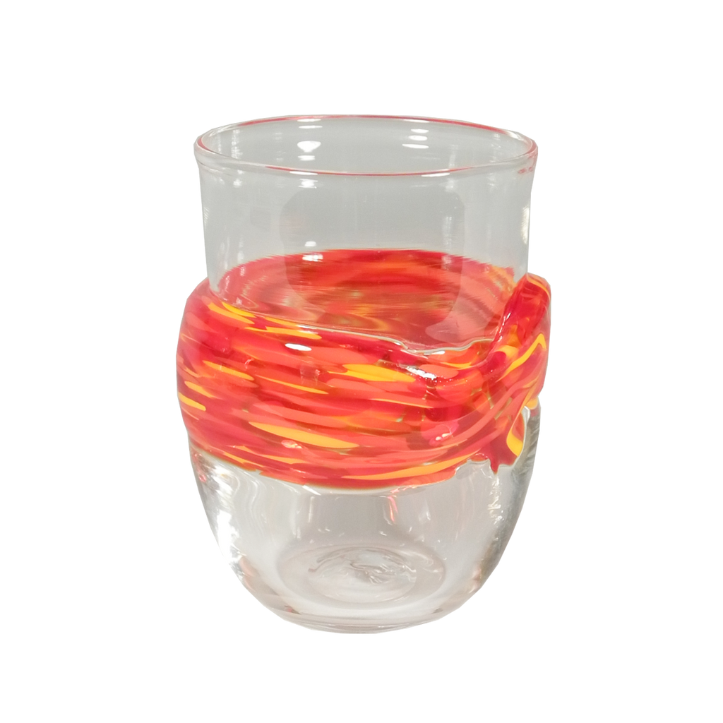 Wrap Cup - Glass Art - Kingston Glass Studio - Blown Glass - Glass Blowing