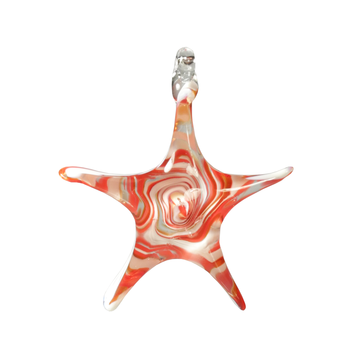 Star Ornament - Glass Art - Kingston Glass Studio - Blown Glass - Glass Blowing