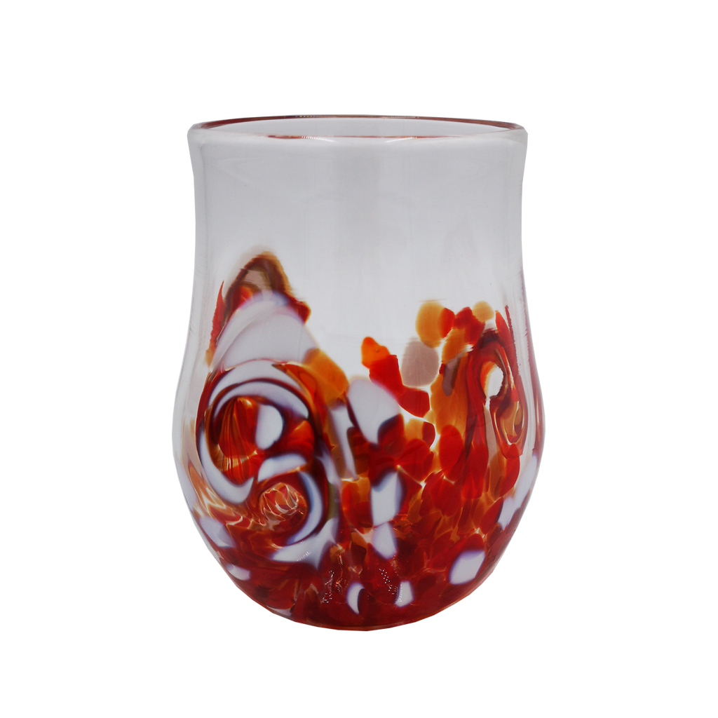 Twisty Cups - Glass Art - Kingston Glass Studio - Blown Glass - Glass Blowing