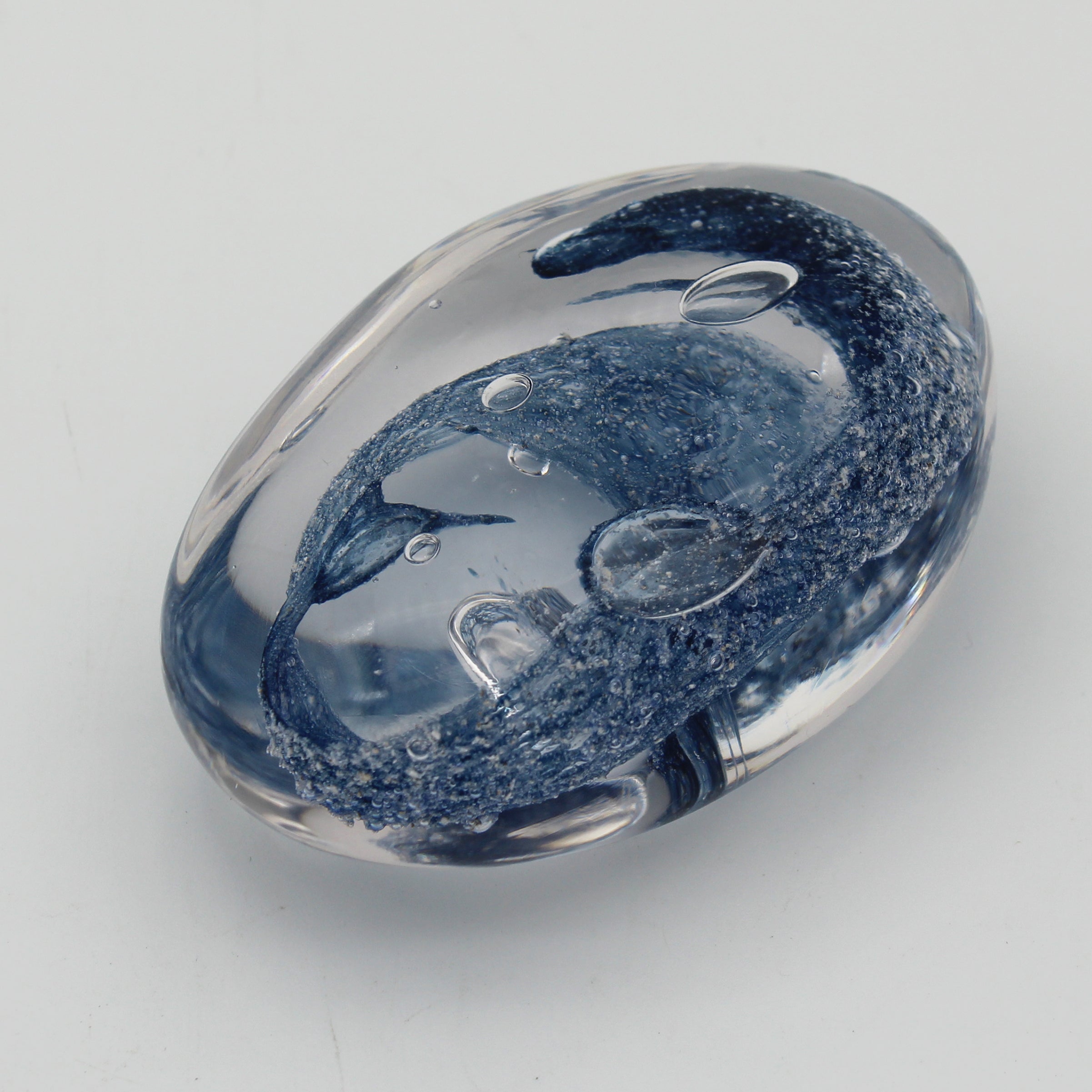River Stone - Eternalglass - Glass Art - Kingston Glass Studio - Blown Glass - Glass Blowing