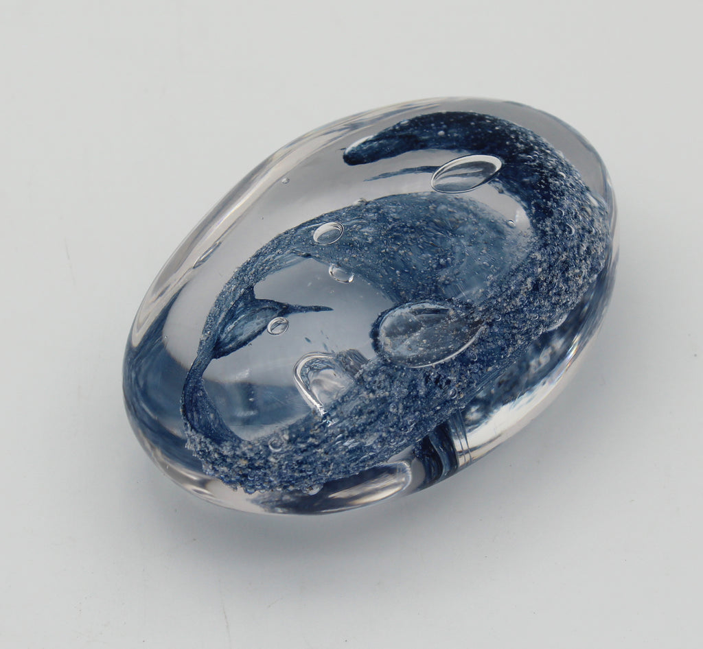 River Stone - Eternalglass - Glass Art - Kingston Glass Studio - Blown Glass - Glass Blowing
