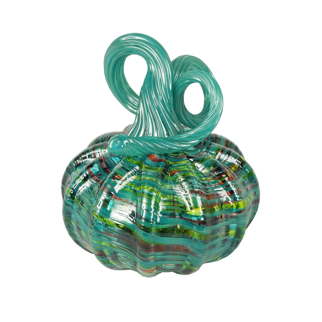 Bright Pumpkins - Glass Art - Kingston Glass Studio - Blown Glass - Glass Blowing