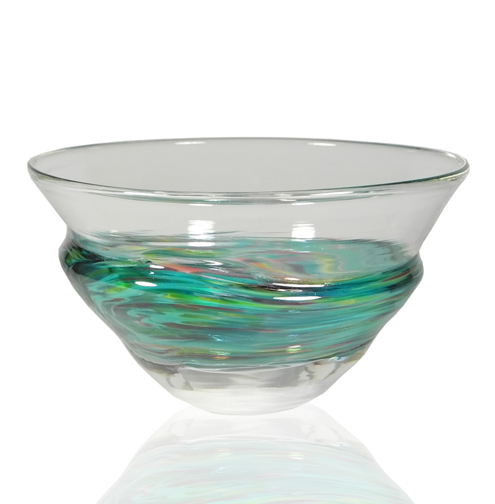 Wrap Bowls - Glass Art - Kingston Glass Studio - Blown Glass - Glass Blowing