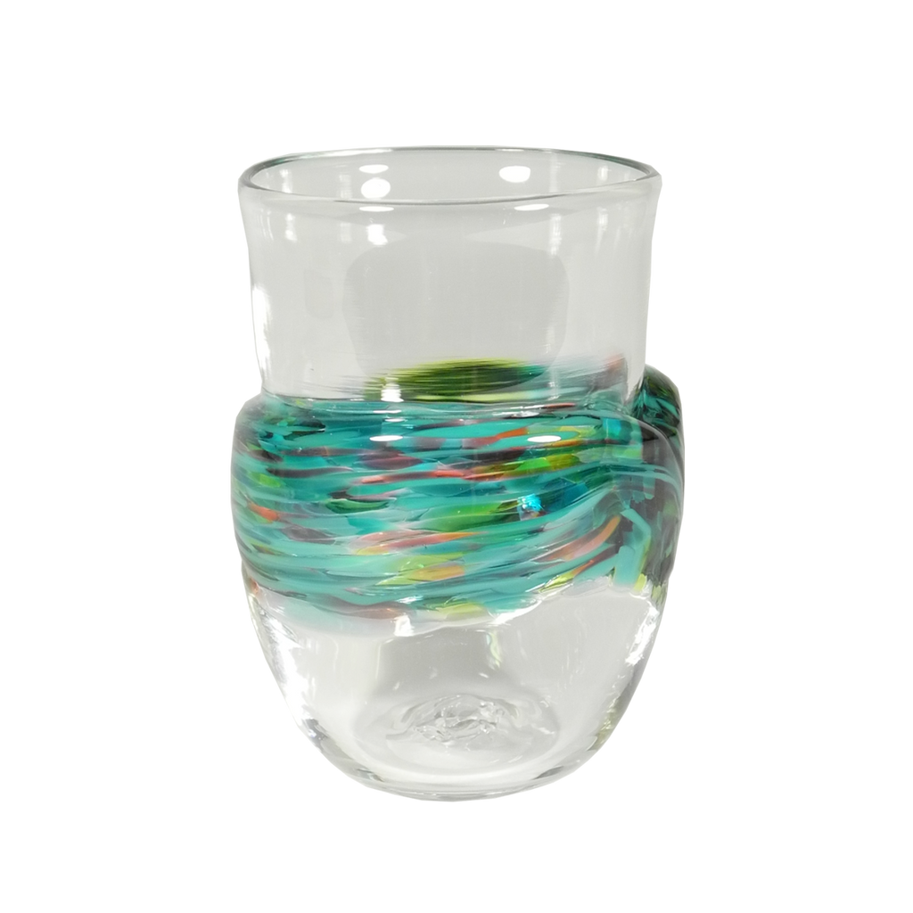 Wrap Cup - Glass Art - Kingston Glass Studio - Blown Glass - Glass Blowing