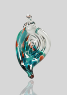 Shell Ornament - Glass Art - Kingston Glass Studio - Blown Glass - Glass Blowing