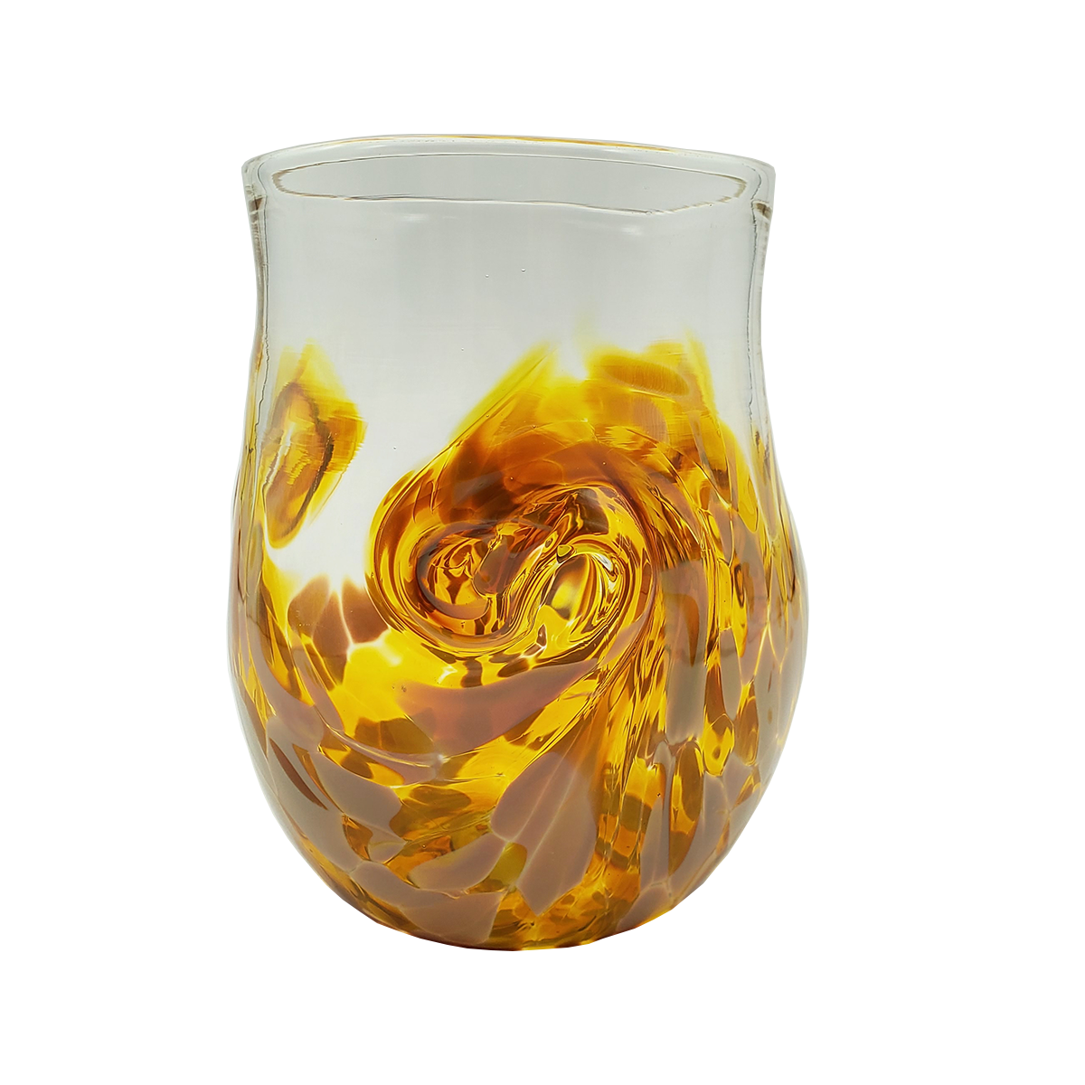 Twisty Cups - Glass Art - Kingston Glass Studio - Blown Glass - Glass Blowing