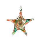 Star Ornament - Glass Art - Kingston Glass Studio - Blown Glass - Glass Blowing