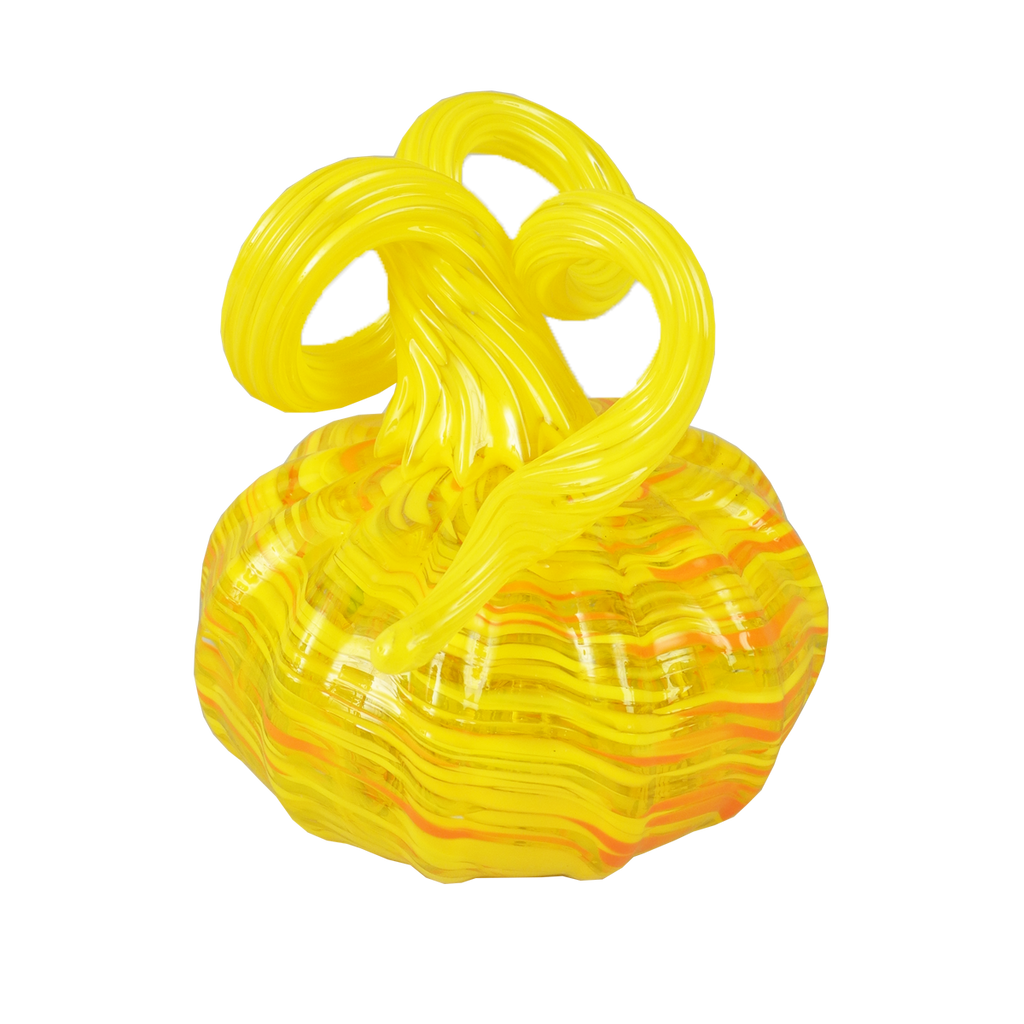 Bright Pumpkins - Glass Art - Kingston Glass Studio - Blown Glass - Glass Blowing